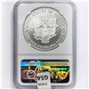 Image 2 : 1993 American 1oz Silver Eagle NGC PF69 UC