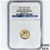 Image 1 : 2007 US 1/10oz Gold $5 Eagle NGC GEM UNC