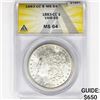 Image 1 : 1883-CC Morgan Silver Dollar ANACS MS64 VAM-5B