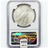 Image 2 : 1923-D Silver Peace Dollar NGC MS61