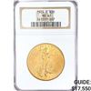 Image 1 : 1924-D $20 Gold Double Eagle NGC MS61