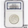 Image 1 : 1857 Seated Lib. 50C NGC Shipwreck SS Rep Bx Set
