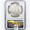 Image 2 : 1883-CC Morgan Silver Dollar NGC MS62