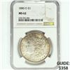 Image 1 : 1880-O Morgan Silver Dollar NGC MS62