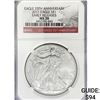 Image 1 : 2011 American Silver Eagle NGC MS70 25th Ann