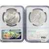 Image 2 : 1922-D Set (2) Silver Peace Dollar NGC AU55