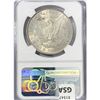 Image 2 : 1878 7TF Rev 79 Morgan Silver Dollar NGC MS62