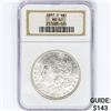 Image 1 : 1897-S Morgan Silver Dollar NGC MS60