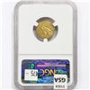 Image 2 : 1915 $2.50 Gold Quarter Eagle NGC MS61