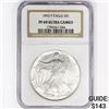 Image 1 : 1993 American 1oz Silver Eagle NGC PF69 UC