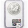Image 2 : 1993 American 1oz Silver Eagle NGC PF69 UC