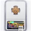 Image 2 : 1961 CSA Bronze Cent Bashlow Restrike NGC MS68 RD