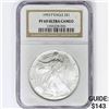 Image 1 : 1993 American 1oz Silver Eagle NGC PF69 UC