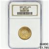 Image 1 : 1990 Denmark .26oz Gold 10 Kroner NGC MS63