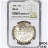 Image 1 : 1885-O Morgan Silver Dollar NGC MS66