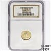 Image 1 : 2001 $5 1/10oz American Gold Eagle NGC MS70