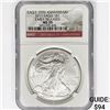 Image 1 : 2011 American Silver Eagle NGC MS70 25th Ann