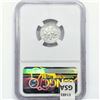 Image 2 : 1955 Roosevelt Dime NGC PF68 CAMEO