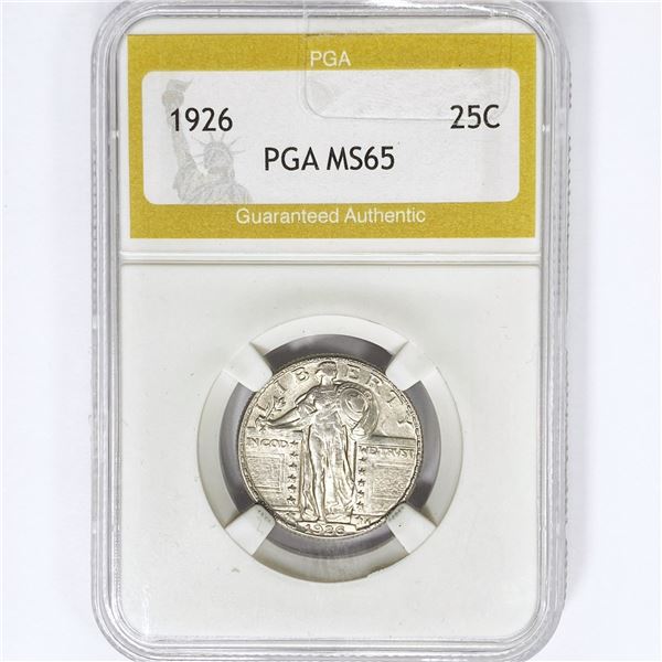 1926 Standing Liberty Quarter PGA MS65