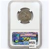 Image 2 : 1857 Seated Liberty Quarter NGC MS64