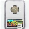 Image 2 : 1883 Shield Nickel NGC MS65