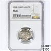 Image 1 : 1938-D Buffalo Nickel NGC MS66