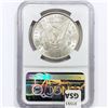 Image 2 : 1884-CC Morgan Silver Dollar NGC MS65