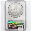 Image 2 : 1993 American 1oz Silver Eagle NGC PF69 UC
