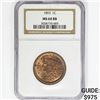Image 1 : 1853 Large Cent NGC MS64 RB