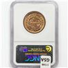 Image 2 : 1853 Large Cent NGC MS64 RB