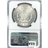 Image 2 : 1878-CC Morgan Silver Dollar NGC BU