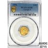 Image 1 : 1856 Rare Gold Dollar PCGS AU55 Upright 5