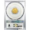 Image 2 : 1856 Rare Gold Dollar PCGS AU55 Upright 5