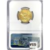 Image 2 : 2021 $10 AGE Everhart Signed NGC MS70 T-1