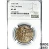 Image 1 : 1928 Oregon Trail Half Dollar NGC MS66