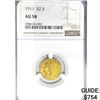 Image 1 : 1911 $2.50 Gold Quarter Eagle NGC AU58