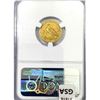 Image 2 : 1911 $2.50 Gold Quarter Eagle NGC AU58
