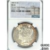 Image 1 : 1882-CC Morgan Silver Dollar NGC MS63