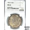 Image 1 : 1901-O Morgan Silver Dollar NGC MS65