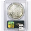 Image 2 : 1883-CC Morgan Silver Dollar PCGS MS63