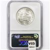 Image 2 : 1946 Iowa Half Dollar NGC MS66
