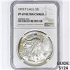 Image 1 : 1993-P American Silver Eagle NGC PF69 UC
