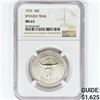 Image 1 : 1935 Spanish Trail Half Dollar NGC MS63