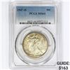 Image 1 : 1947-D Walking Liberty Half Dollar PCGS MS64