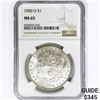 Image 1 : 1900-O Morgan Silver Dollar NGC MS65