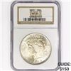 Image 1 : 1922 Silver Peace Dollar NGC MS64