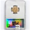 Image 2 : 1869 Indian Head Cent PGA PR68 RED, DCAM