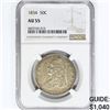 Image 1 : 1834 Capped Bust Half Dollar NGC AU55