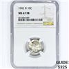 Image 1 : 1942-D Mercury Silver Dime NGC MS67 FB
