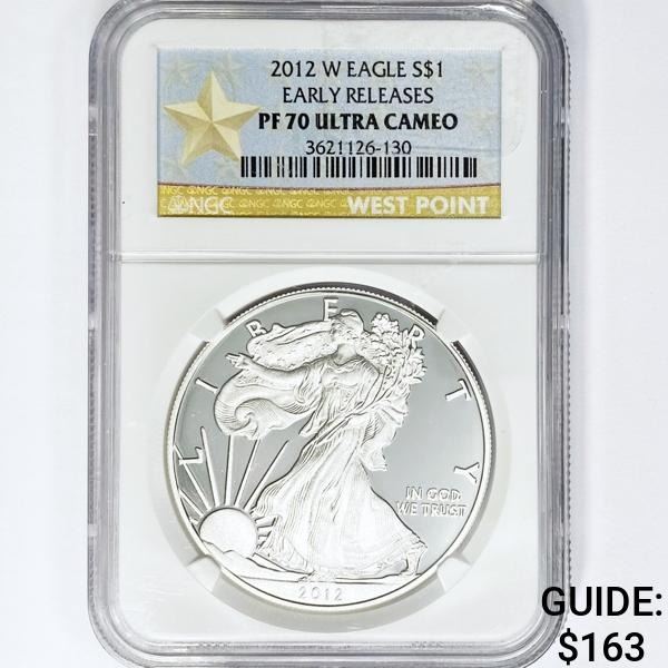 2012-W American Silver Eagle NGC PF70 UC
